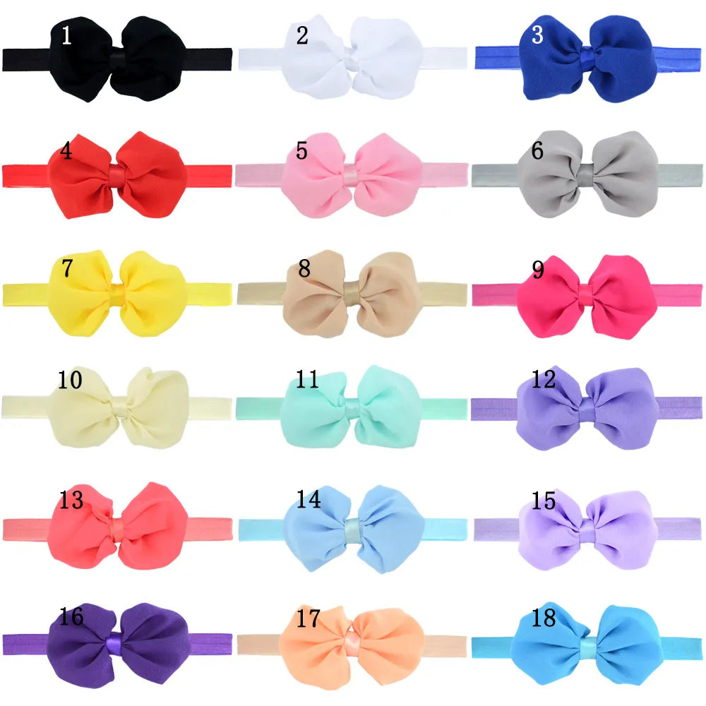 Baby Headband Ribbon Handmade DIY Toddler Infant Kids Hair Accessories Girl