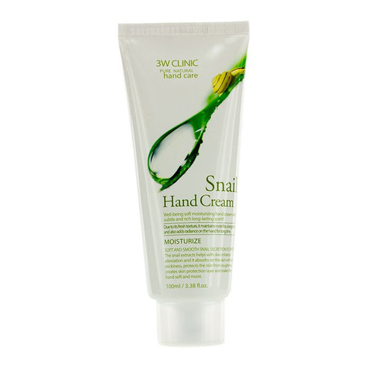 3W CLINIC - Hand Cream - Snail