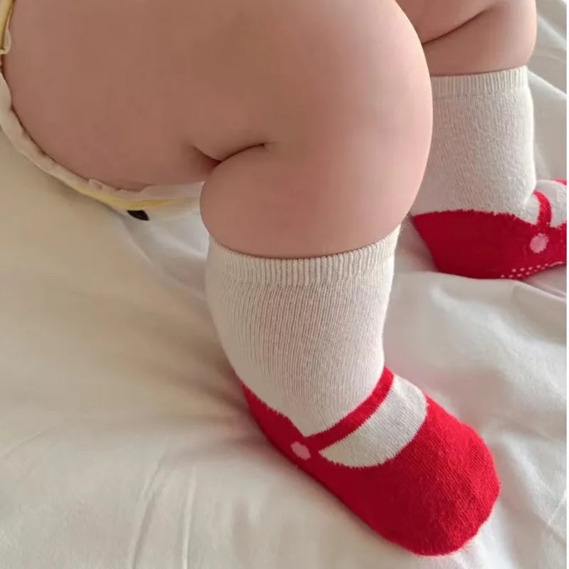 Baby Socks Girls Newborn Accessories Anti Slip Dance Kids Toddlers Gift Children