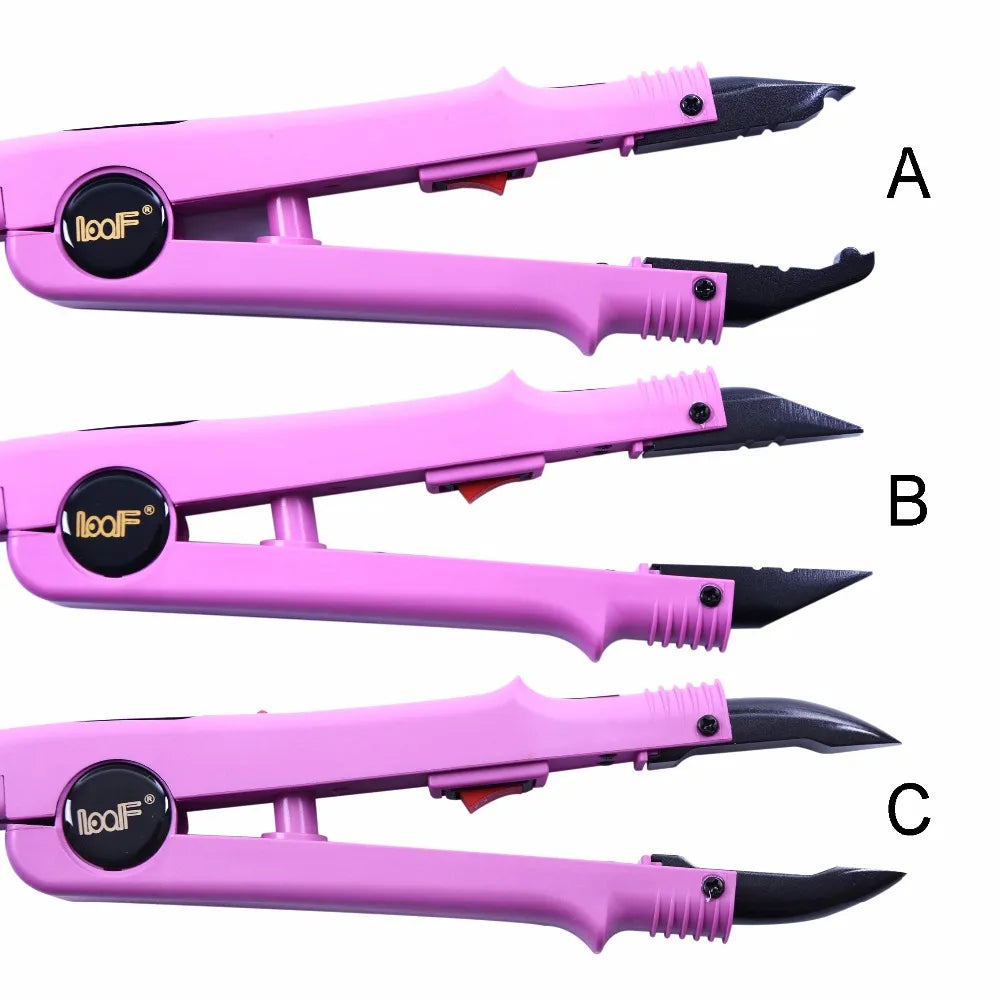 1Pc JR-611 a/B/C Tip Professional Hair Extension Fusion Iron Heat Connector Wand