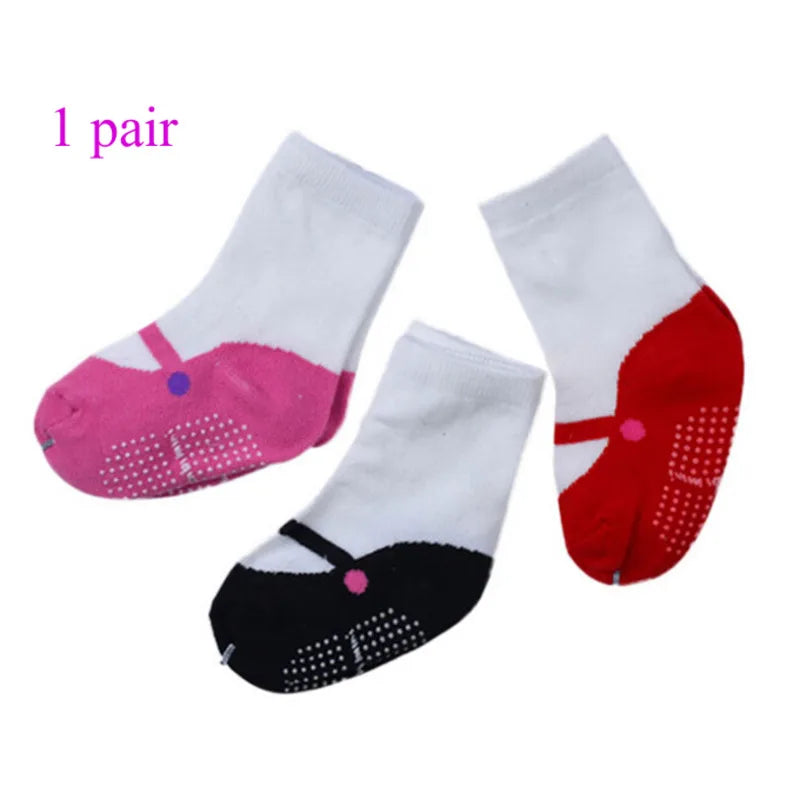 Baby Socks Girls Newborn Accessories Anti Slip Dance Kids Toddlers Gift Children